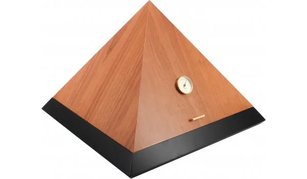 adorini Humidor Pyramid Deluxe L 双色雪松黑保湿盒