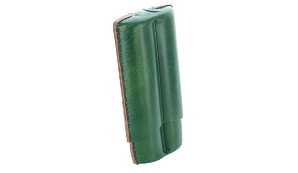 卢宾斯基雪茄盒皮革2号Robusto绿色